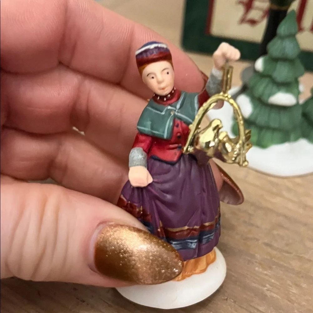 Dept 56 Twelve Days of Christmas “Two Turtle Doves” Handpainted Porcelain